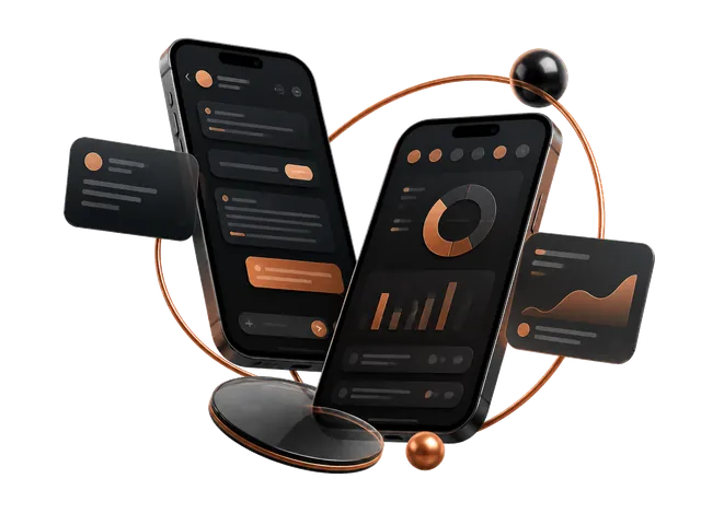 Mobile Development — aperçu visuel du service Shavod